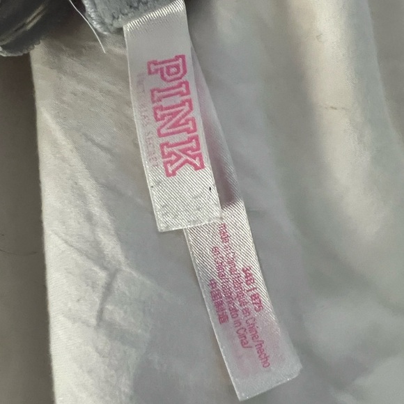 Victoria's Secret PINK Bra Women's 34B Blue-Gray Pink Floral Date Push Up - Picture 3 of 3